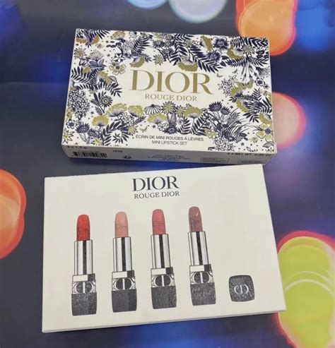 dior luxury miniature with 2nd purchase|Dior miniature lipstick.